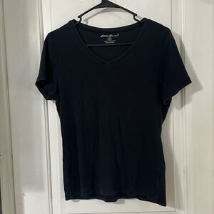 Eddie Bauer black v neck